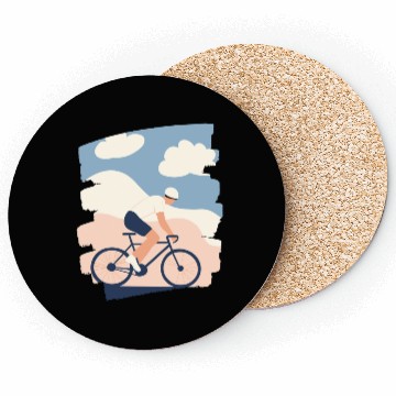 Discover Road Bike Coasters