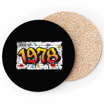 Discover Retro Classic 1978 Graffiti – 47 Years of Coasters