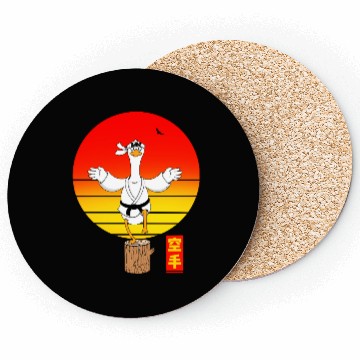 Discover Karate Goose Coasters