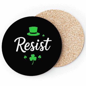 Discover Resist and Celebrate St. Patrick’s Day Coasters