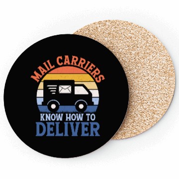 Discover Mail Carriers Know How To Deliver Postal Worker Ma Coasters