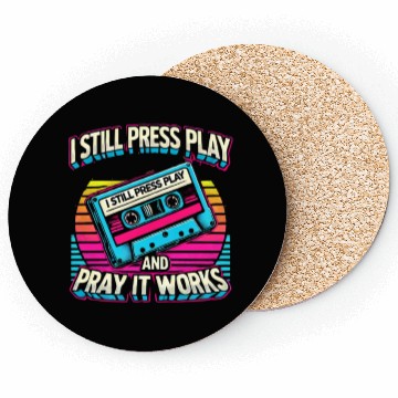 Discover Retro Cassette Tape Coasters