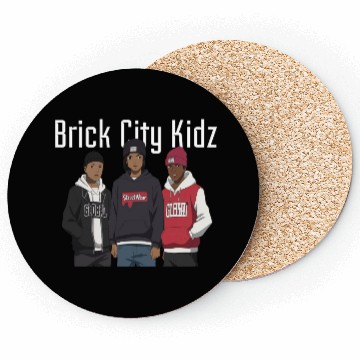 Discover Brick City Kidz 2 Coasters