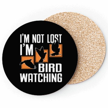 Discover Bird Watching Cute Bird Lover Coasters