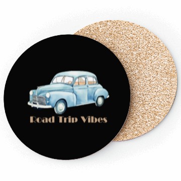 Discover “Road Trip Vibes – Adventure on the Open Road” Coasters