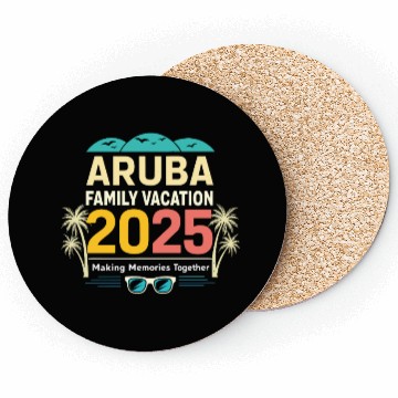 Discover Aruba Family Vacation 2025 Coasters