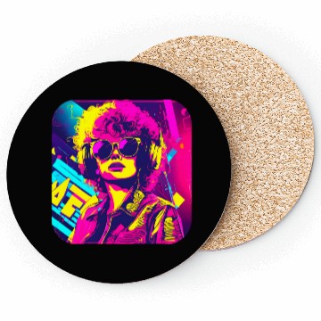 Discover 80er Retro Radio Star Coasters
