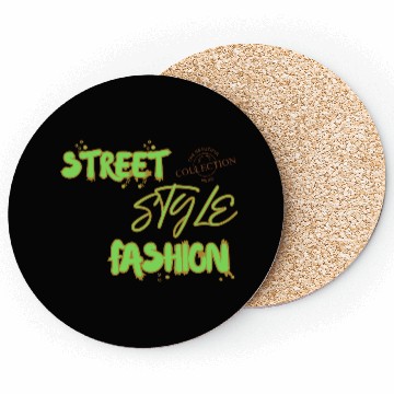Discover Street Style Design by Tavia Linen Coasters