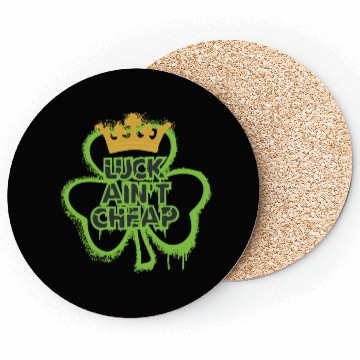 Discover Graffiti Shamrock King: Luck Ain’t Cheap Coasters