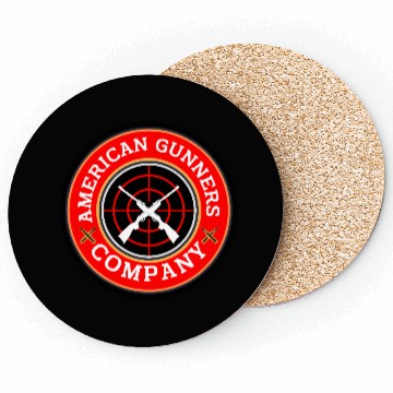Discover american gunners company Coasters