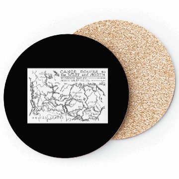 Discover Fur Trade Canoe Routes Coasters