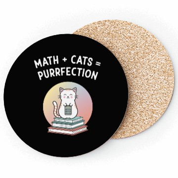 Discover Math + Cats = Purrfection Coasters