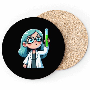 Discover Chibi Chemist's Discovery Coasters