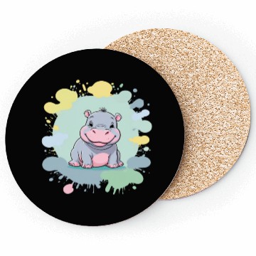 Discover Bambino! - Baby Hippo Coasters