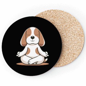 Discover Meditating Beagle - Peace & Mindfulness Coasters