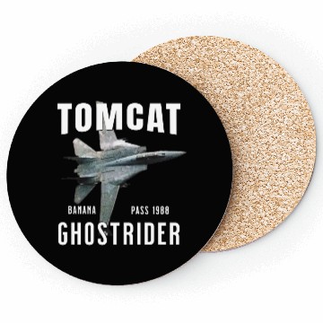 Discover F-14 TOMCAT Infamous Banana Pass USS America Coasters