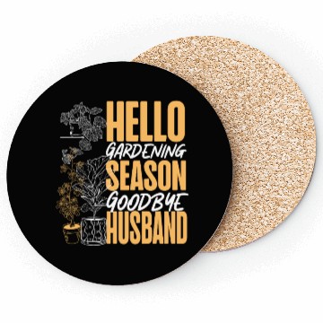 Discover Plant Lover Gardening Husband Wife Coasters
