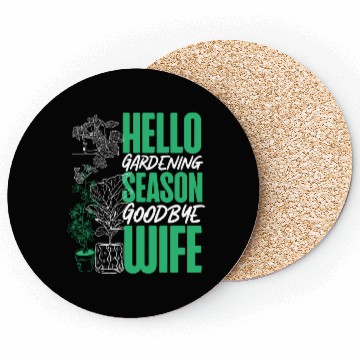 Discover Plant Lover Gardening Husband Wife Coasters