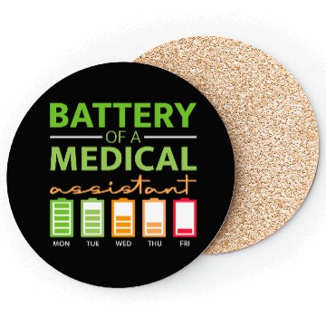 Discover Battery Of A Medical Assistant Coasters