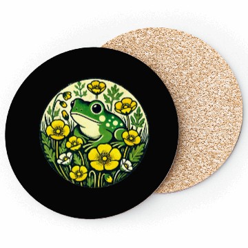 Discover Cute Frog Coasters