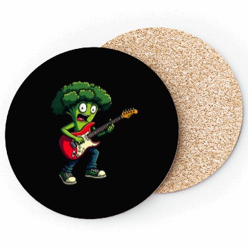 Discover Rocking Broccoli Coasters