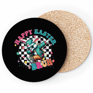 Discover Hip-Hop Easter Bunny Vibes Coasters