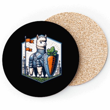 Discover Llama Knight With Carrot Shield Adventure Coasters