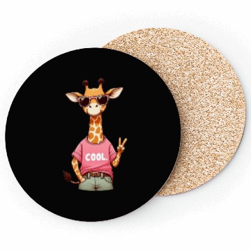 Discover Cool giraffe Coasters