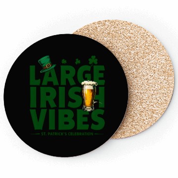 Discover Bold Typography Celebrating St Patrick s Day Coasters
