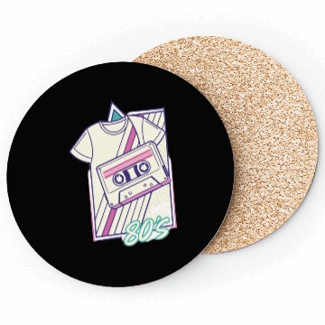 Discover Neon Retro Vibes – 80s & 90s Vintage Coasters