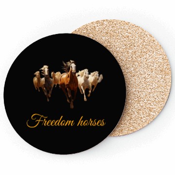 Discover Freedom Horses Coasters