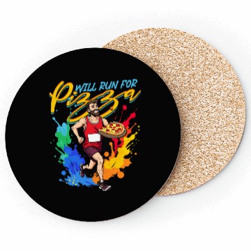 Discover Marathon Marathoner Will Run For Pizza Coasters