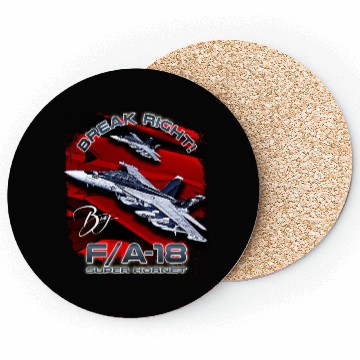 Discover F/A18 Super Hornet Us Air Force Fighterjet Coasters