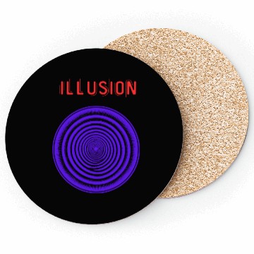 Discover Purple illusion mode Coasters