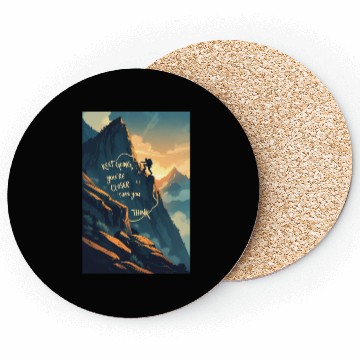 Discover Keep Going, You’re Closer Than You Think Coasters