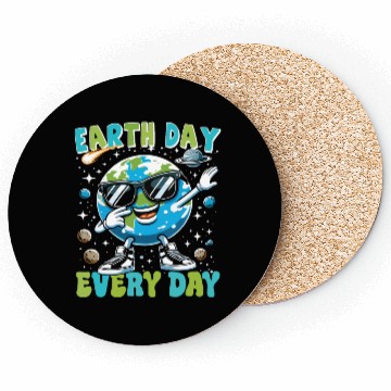 Discover Earth Day Every Day Coasters