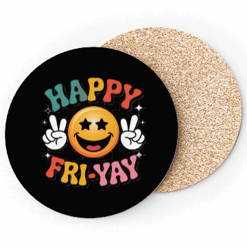 Discover Happy Friyay Weekend Weekend Feeling Coasters