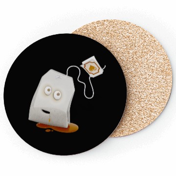 Discover T-Force Tea Bag - Gold/ Brown Coasters