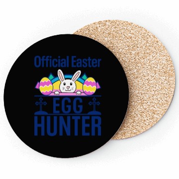 Discover Official Easter Egg Hunter Bunny Funny lover Coasters