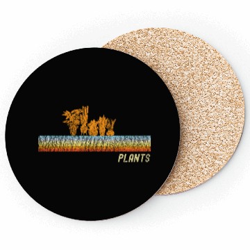 Discover Plant Lover Gardening Retro Coasters