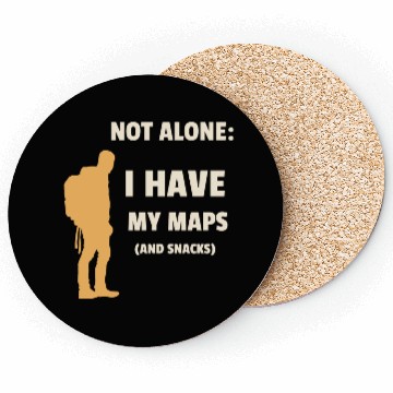 Discover Solo traveler: I have my maps and snacks Coasters