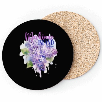 Discover Mackinac Island Michigan Lilacs Lilac Festival Sta Coasters
