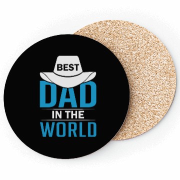 Discover Best Dad in the World Coasters