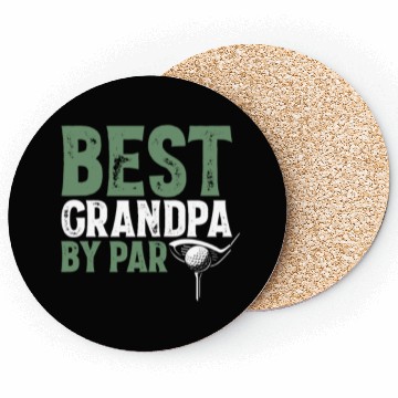 Discover Best Papa By Par Gift For Dad Father's Day Coasters