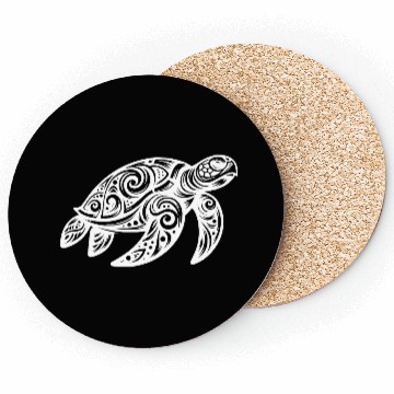 Discover Ornamental Beauty Of A Sea Turtle Coasters