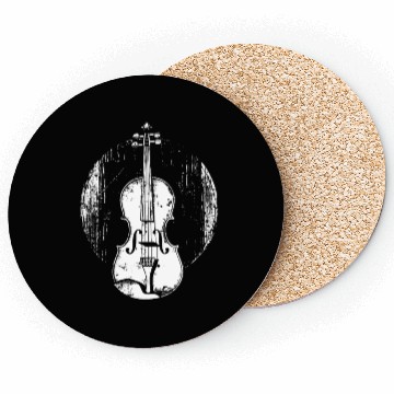 Discover Violin Graphic Coasters