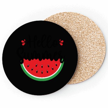 Discover Hello Summer Watermelon Sweet Summer Coasters