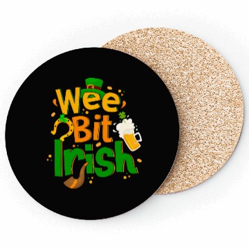 Discover Wee Bit Irish Coasters Drinking Irish Lover
