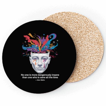 Discover Mind Unleashed | Watts Psychedelic Insight Coasters