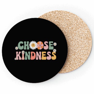Discover Choose Kindness Kind Teacher Back To School Coasters